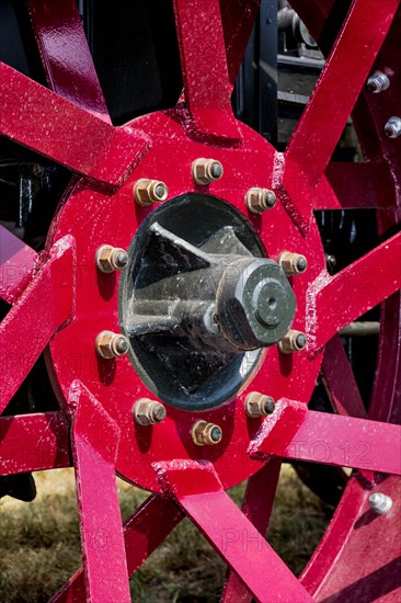 Old Tractor. Detail.