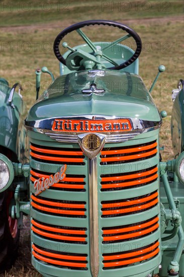 Old Tractor. Detail.