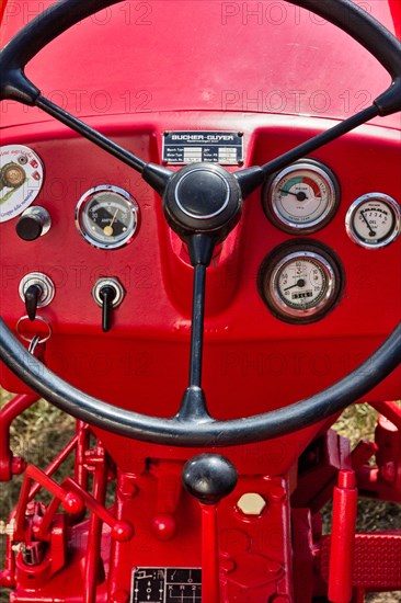 Old Tractor. Detail.