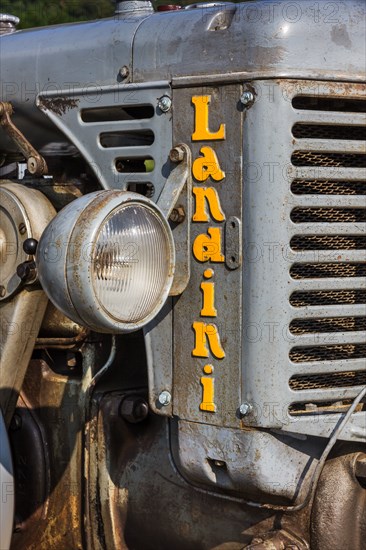 Old Tractor. Detail.