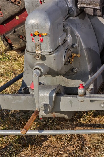 Old Tractor. Detail.