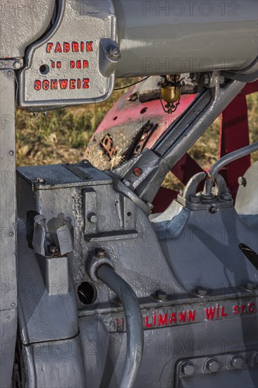 Old Tractor. Detail.