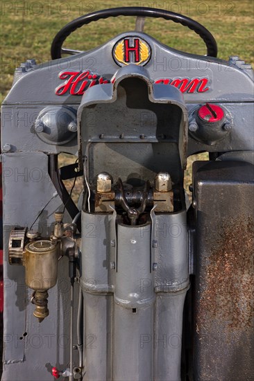 Old Tractor. Detail.