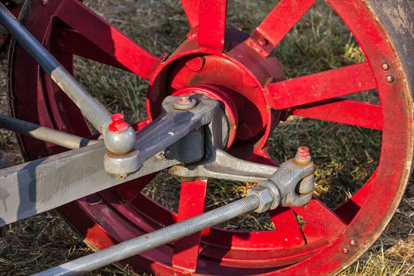 Old Tractor. Detail.