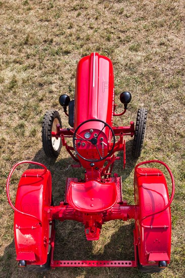 Old Tractor. Detail.