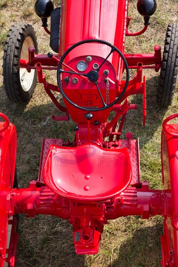 Old Tractor. Detail.