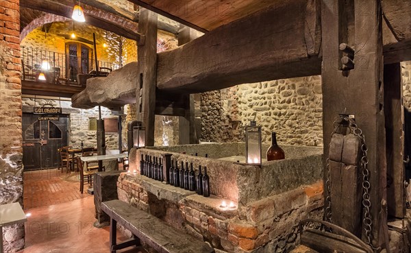 Candelo, Ricetto (fortified structure) Restaurant Il Torchio 1763