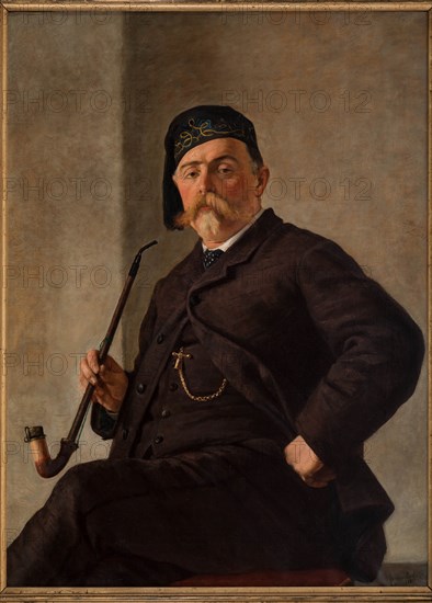 Albano Lugli: "Man with Pipe"