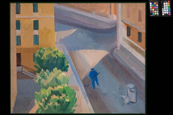 Roberto Melli : "The Street Sweeper at the Testaccio"