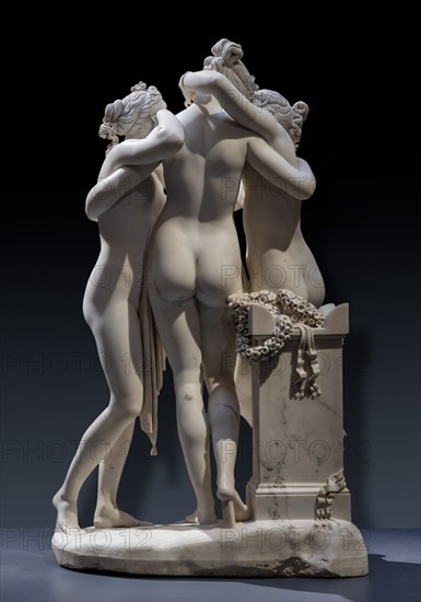 "The three Graces", by Antonio Canova