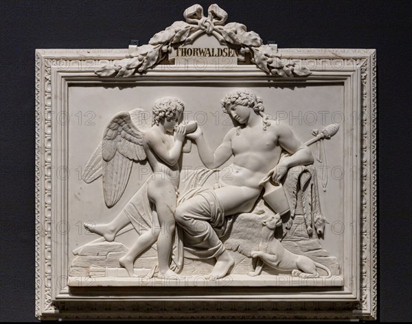 "Cupid and Dyonisus", by Bertel Thorvaldsen