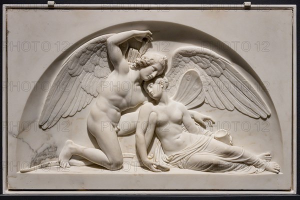 "Cupid awakening Psyche", by Bertel Thorvaldsen