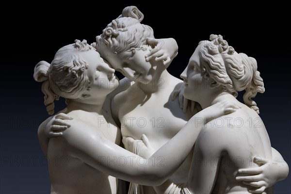 "The three Graces", by Antonio Canova