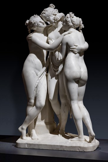 "The three Graces", by Antonio Canova