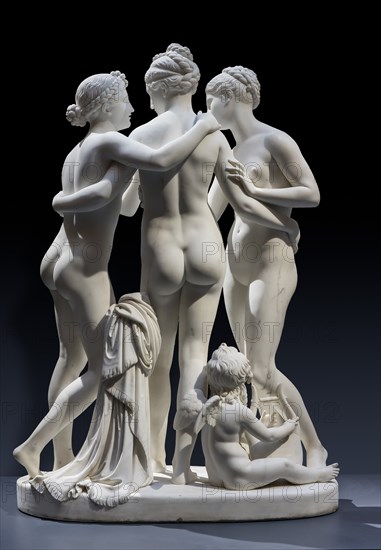"The Graces and Cupid", by Bertel Thorvaldsen