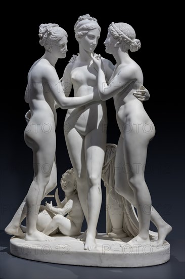 "The Graces and Cupid", by Bertel Thorvaldsen