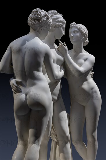 "The Graces and Cupid", by Bertel Thorvaldsen