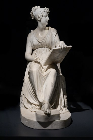 "Princess Leopoldina Esterhazy while painting", by Antonio Canova