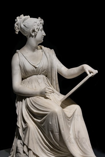 "Princess Leopoldina Esterhazy while painting", by Antonio Canova