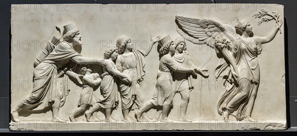 Frieze "The entry of Alexander the Great into Babylon"