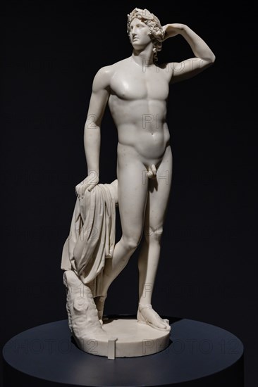 "Apollo crowning Himself" by Antonio Canova