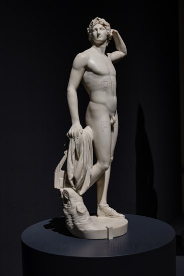 "Apollo crowning Himself" by Antonio Canova