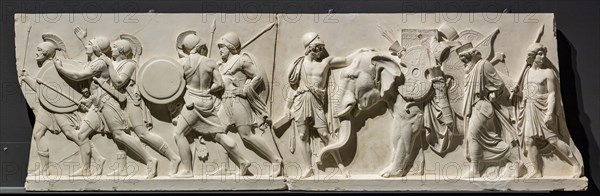 Frieze "The entry of Alexander the Great into Babylon"