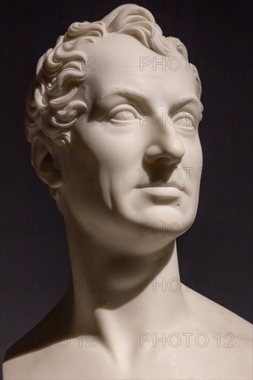 "Klemens von Metternich", by Bertel Thorvaldsen