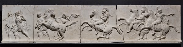 Frieze "The entry of Alexander the Great into Babylon"