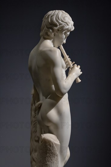 "Faun playing the Flute", by Pietro Tenerani