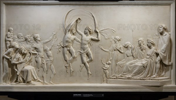 "Dance of Alcinous' Children ", by Antonio Canova