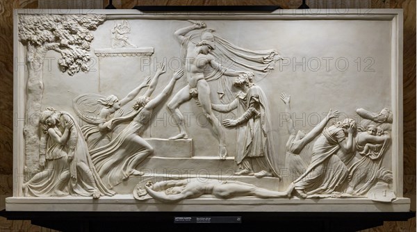 "Death of Priam ", by Antonio Canova
