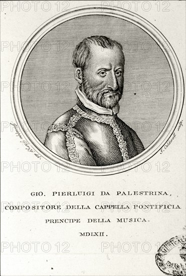 Portrait of Giovanni Pierluigi da Palestrina