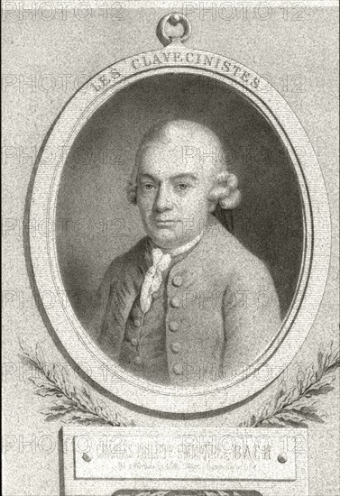 Portrait of Carl Philipp Emanuel Bach
