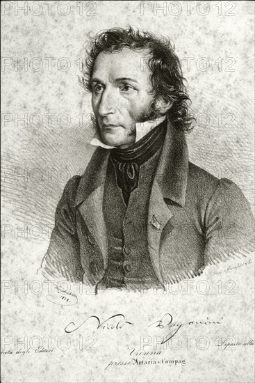 Portrait of Niccolò Paganini