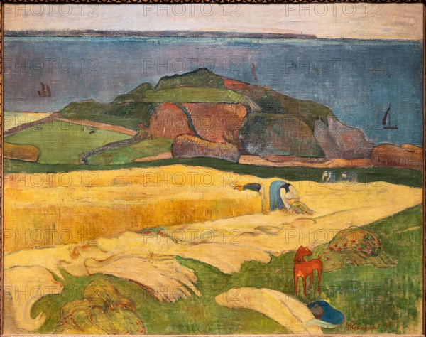 Gauguin, "Harvest: Le Pouldu"