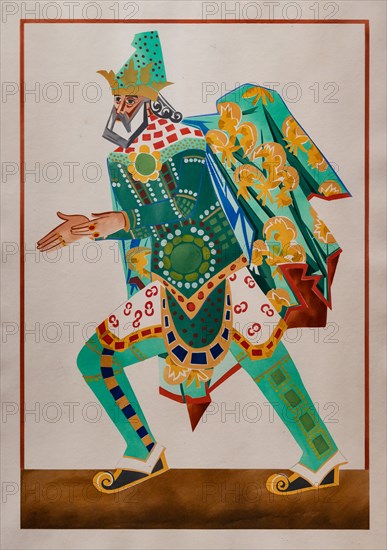 Goncharova, 'King Magus'