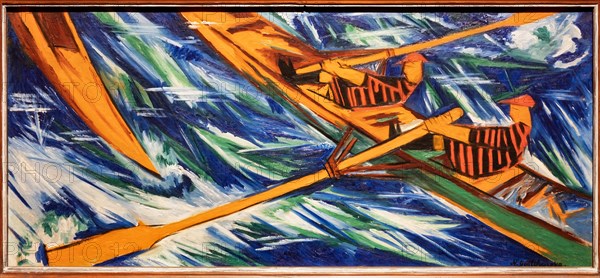 Goncharova, 'A Rowers' Race'