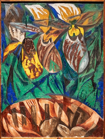 Goncharova, 'Orchids'