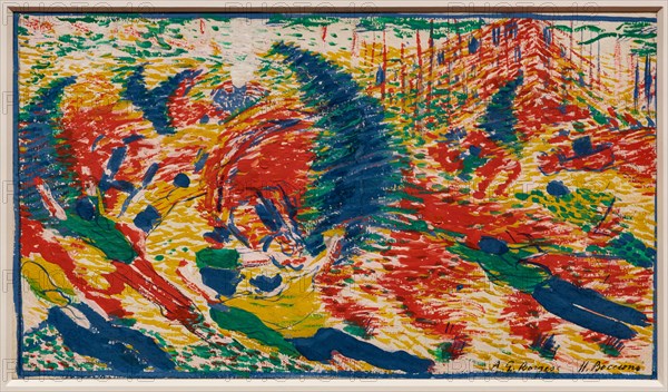 Boccioni, 'Study for The City which rises'