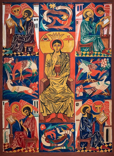 Goncharova, 'Four Evangelists'