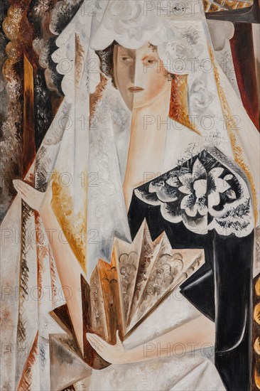 Goncharova, 'Spanish Woman'