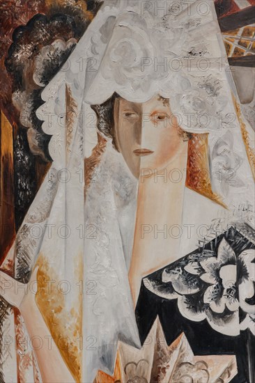 Goncharova, 'Spanish Woman'