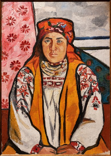 Goncharova, 'Female Peasant from the province of Tula'