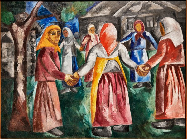 Goncharova, 'Round Dance'