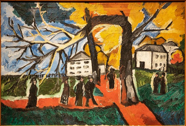 Goncharova, 'Autumn: a Park'