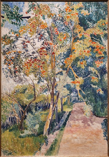 Goncharova, 'Service Tree. Panino near Vyazma Mountain Ash'