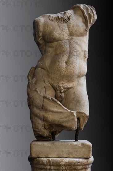 Greek art: 'Torso of Silenus'