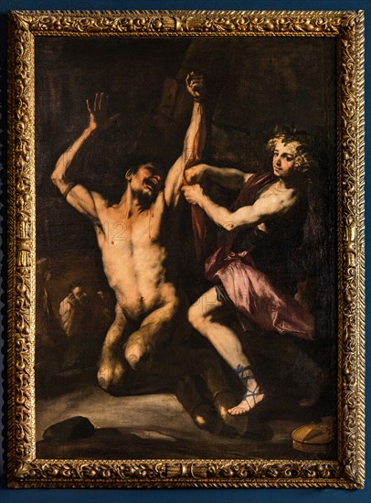 Luca Giordano: 'Apollo skinning Marsyas'