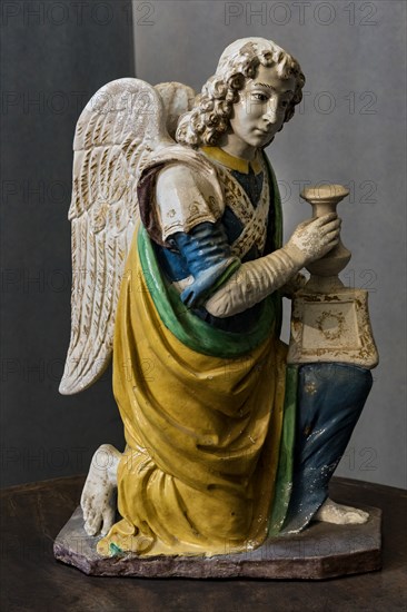 Benedetto Buglioni: Angel candle holder